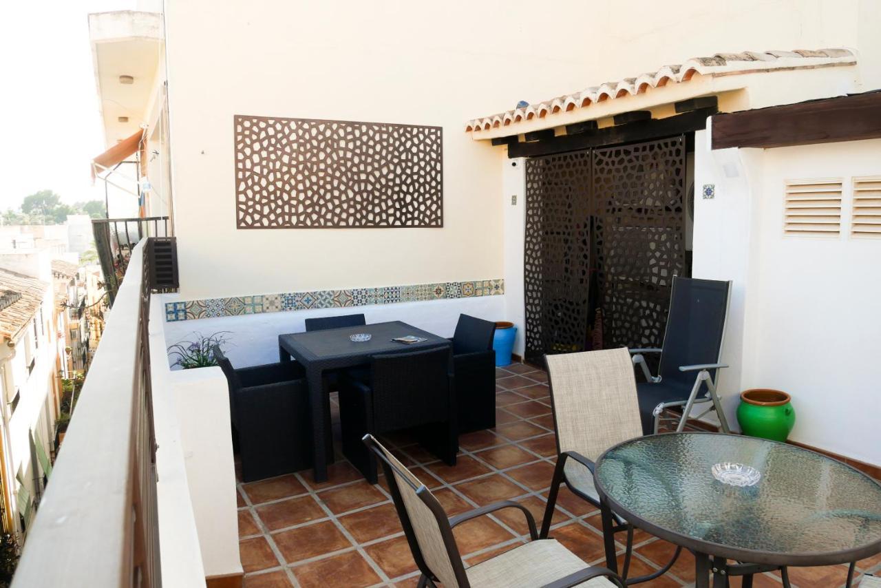 No4 Casatosca Javea - Apart Attico Con Terraza - Escaleras - En El Centro Del Casco Antiguo Exterior foto